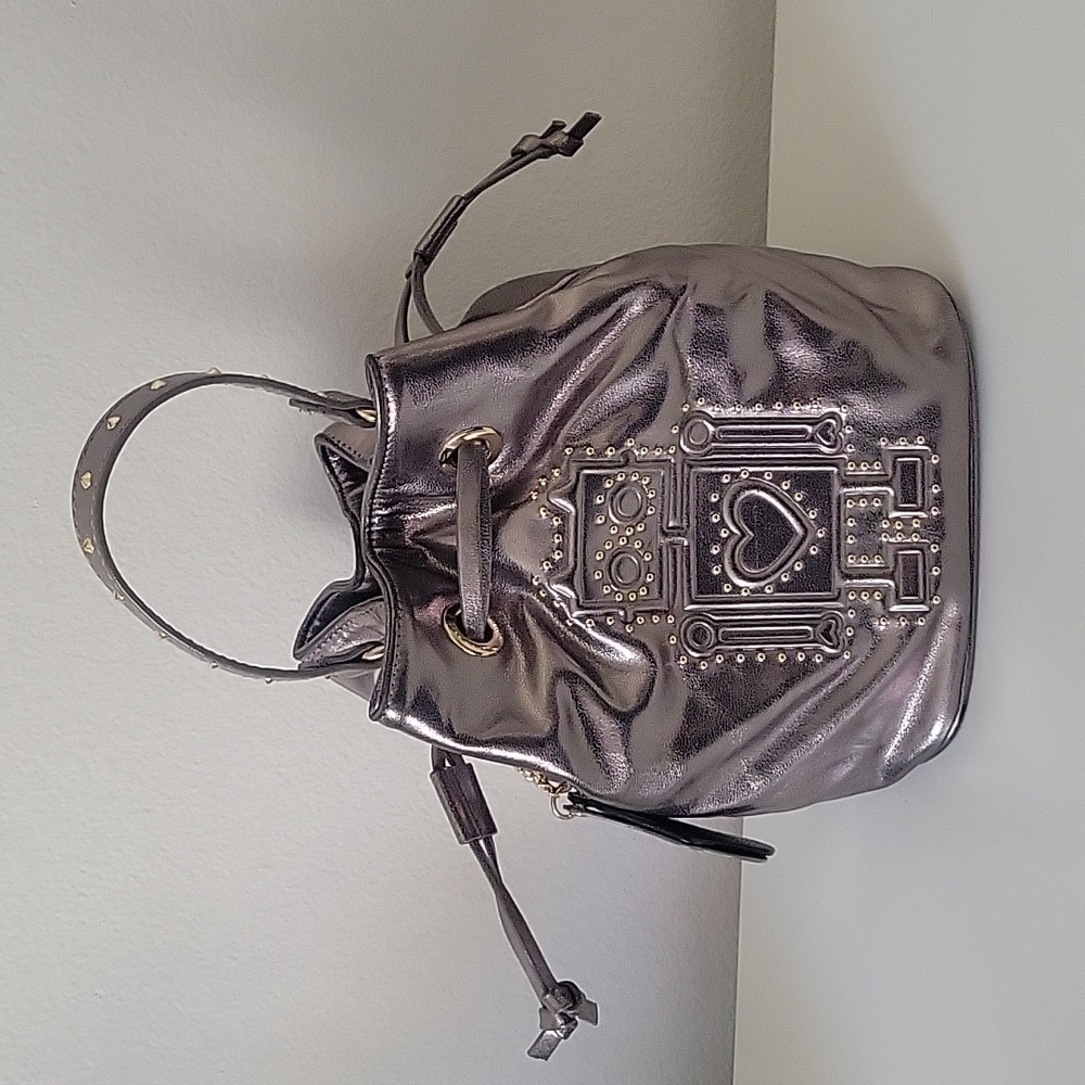 Betsey Johnson Robot Bucket Purse